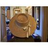 Image 1 : Antique Straw Hat for Doll w/Ribbon-Large Doll #2293447