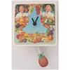 Image 1 : ITALY PENDULUM CLOCK * RETRO VINTAGE ORANGE #2293460