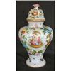 Image 1 : DRESDEN ENCRUSTED VASE MEISSEN MANNER  c 1870 #2293531