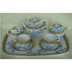 BODLEY TEA FOR TWO ON TRAY  c 1880 #2293535