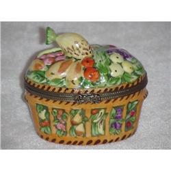 Limoges Fruit Basket SKU 5974 #2293633