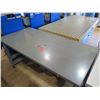 Image 2 : Rolling Metal Table 72"x36"