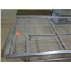 Image 2 : Rolling Metal Wire Mesh Table 96"x48"W