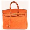 Image 1 : Hermes Ostrich Purse