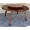 Image 2 : W.R. Dallas Round Dining Table & 6 Longhorn Chairs