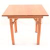 Image 1 : W.R. Dallas Bamboo Leg Square Table