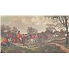 Image 2 : Herring's Fox Hunting Scenes Framed Print
