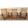 Image 1 : (3) W.R. Dallas Lounge Spring Rocking Chairs