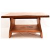 Image 1 : W.R. Dallas Leather Top Side Table