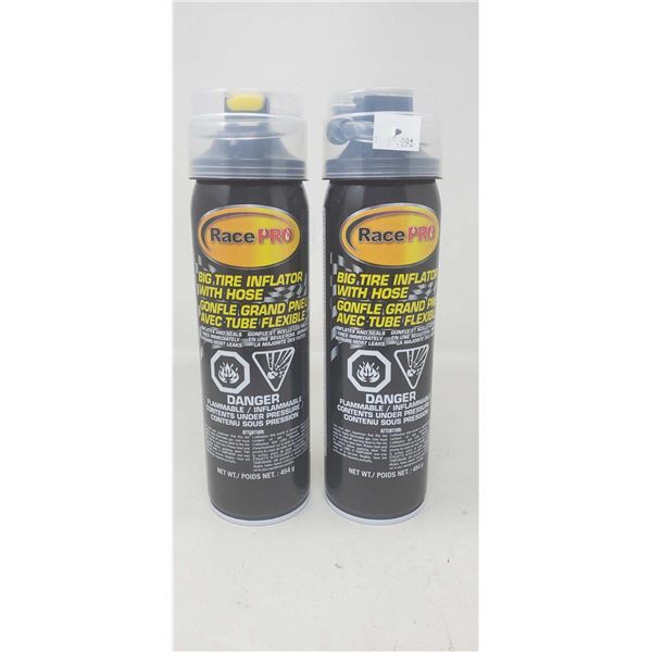 Race Pro Big Tire Inflator With Hose (2 X 454G)