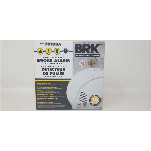 Photoelectric Smoke Alarm AC Powered
