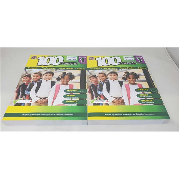 100 Grade 1 Tests Lot Of 2