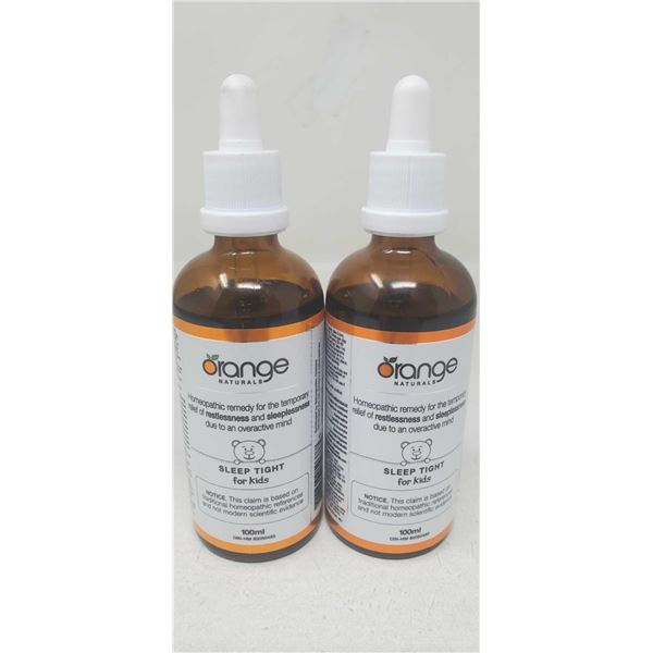 Orange Naturals For Restlessness And Sleeplessness (2 X 100ML)
