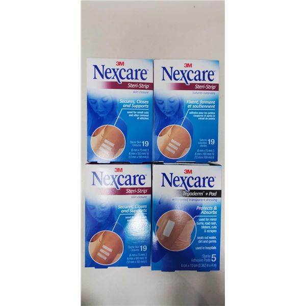 Nexcare Steri-Strip And Tegaderm + Pads