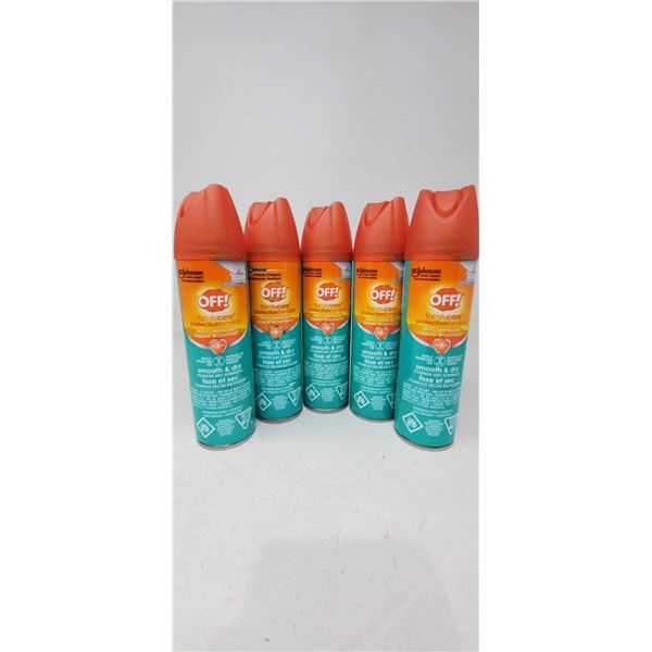 Off! Family Care Smooth & Dry Lot Of 5