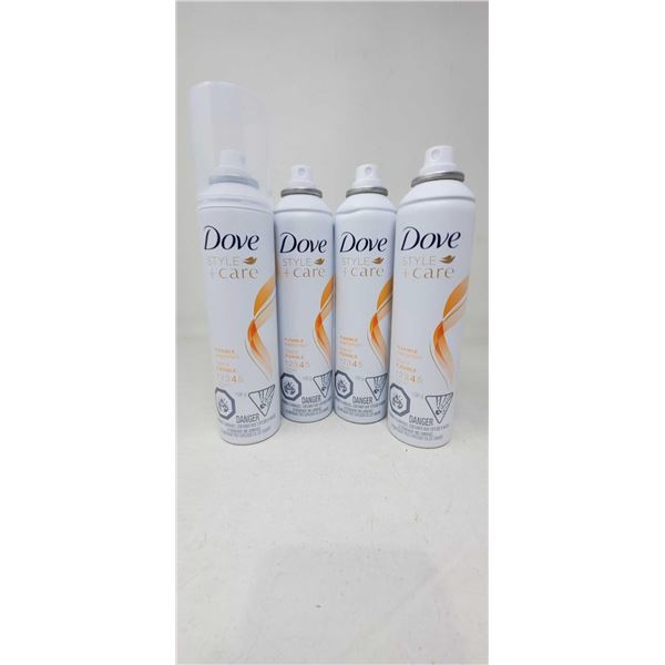 Dove Style + Care Hairspray (4 X 198G)