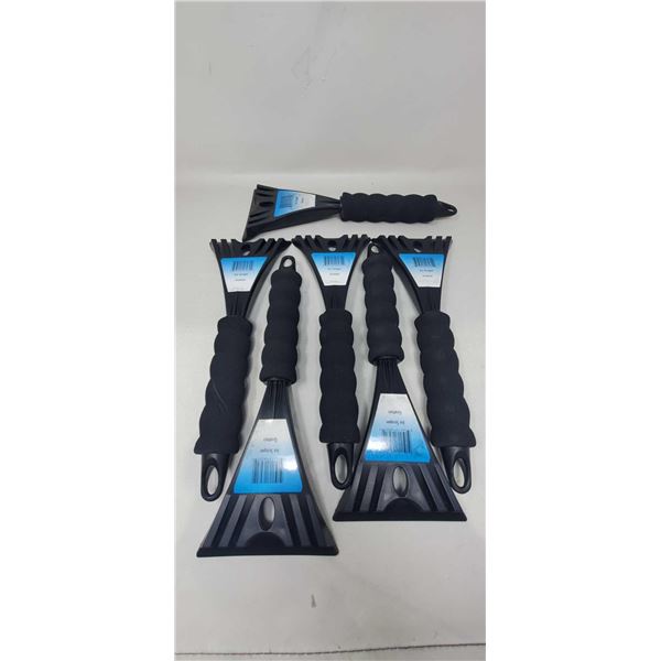 Lot Of 6 Ice Scraper