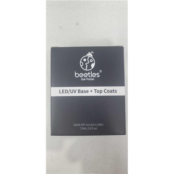 Beetles Gel Polish, LED/UV Base + Top Coat 7.5 ml