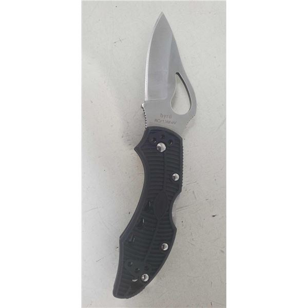 BYRD 8Cr13MoV Folding Pocket Knife with Belt Clip