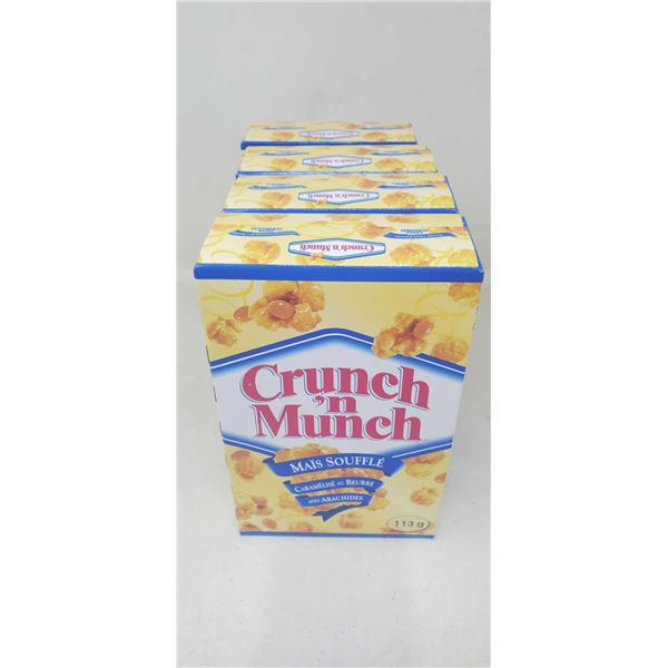 Crunch n Much Caramel Popcorn with Peanuts 4 X 113g