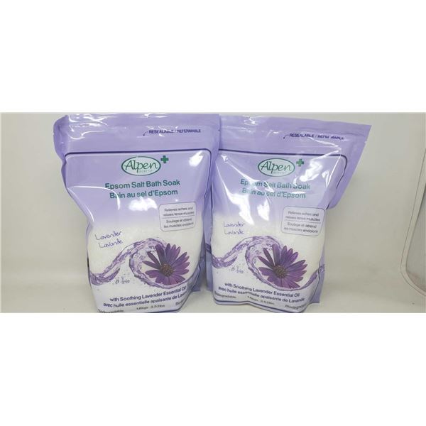 Alpen Secrets Epsom Salt Bath - Lavender 1.6 Kg