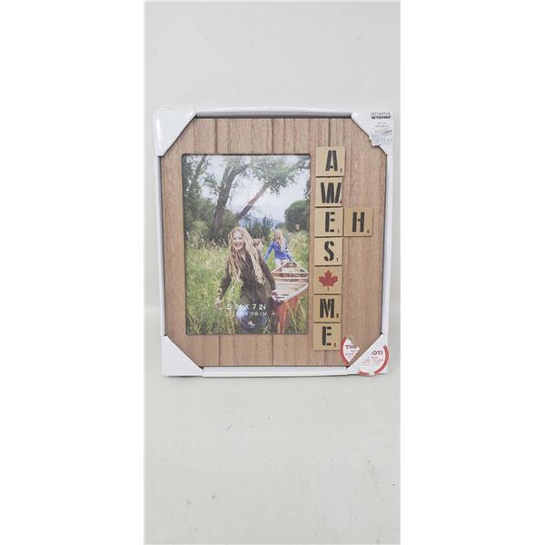"Awesome Eh" Canadian 5X7 Photo Frame
