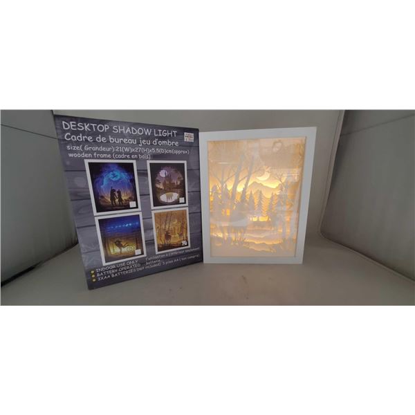 Desk Top Shaddow Box - 21"X27"X5.5"