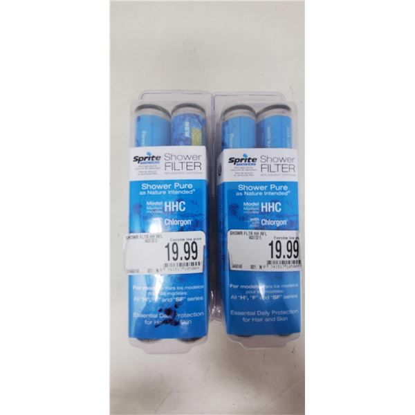 Sprite Shower Filter 2 pack X2