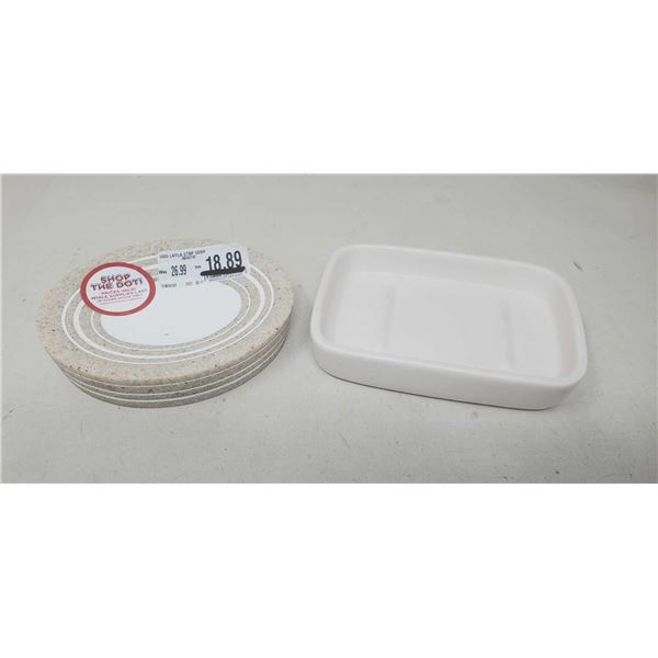 Ugg Soap Dish & layla Bone Soap Dish