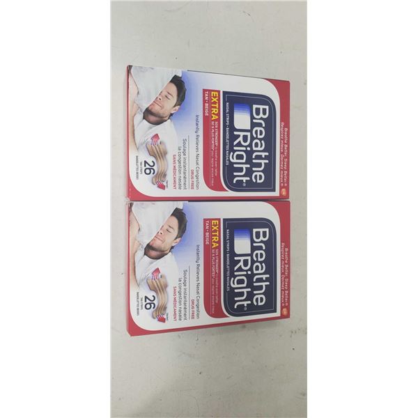 Breathe Right Extra Strength Nasal Strips 26X2