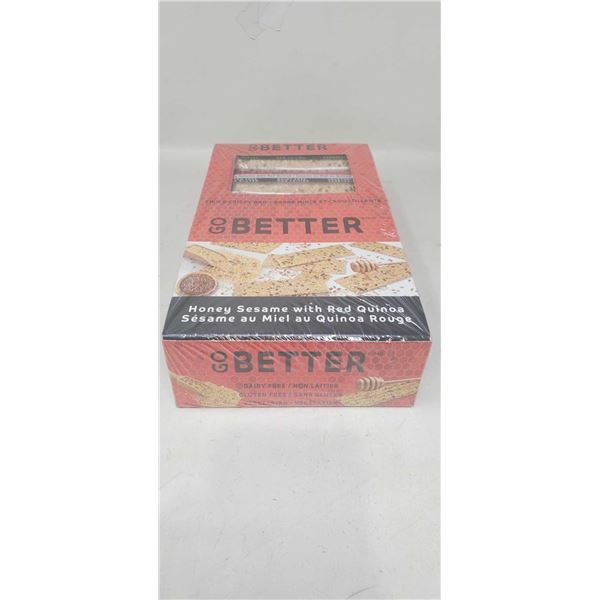 Go Better Honey Sesame with Red Quinoa Snack Bars 24 X 35g
