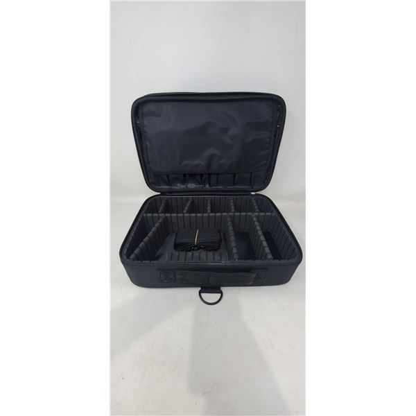 Padded & Adjustable Compartment Camera / Electronics Organizer with Shoulder Strap