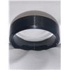 Image 2 : Mens Black titanium 8mm Wide Ring size 10 NEW