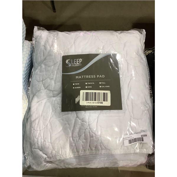 Sleep Philosophy Queen Size Mattress Pad