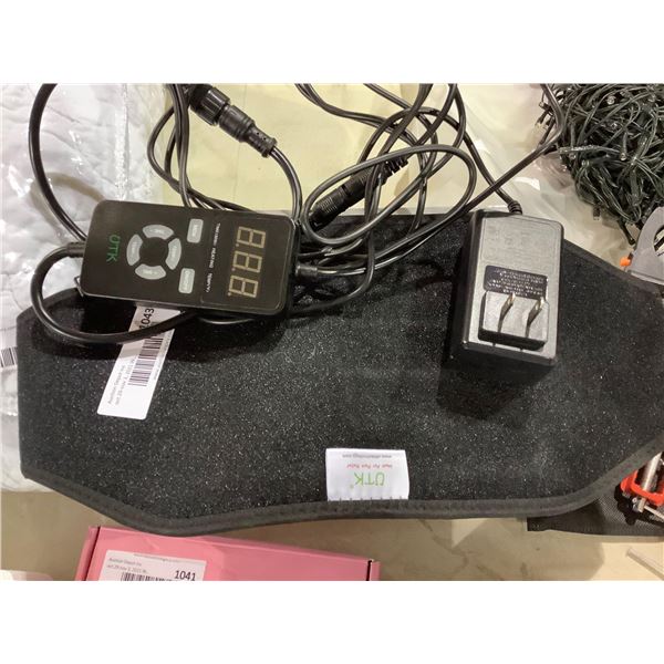 Heated Back Pad with Timer