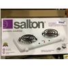 Image 1 : Salton Portable Cooktop, 2 Burner