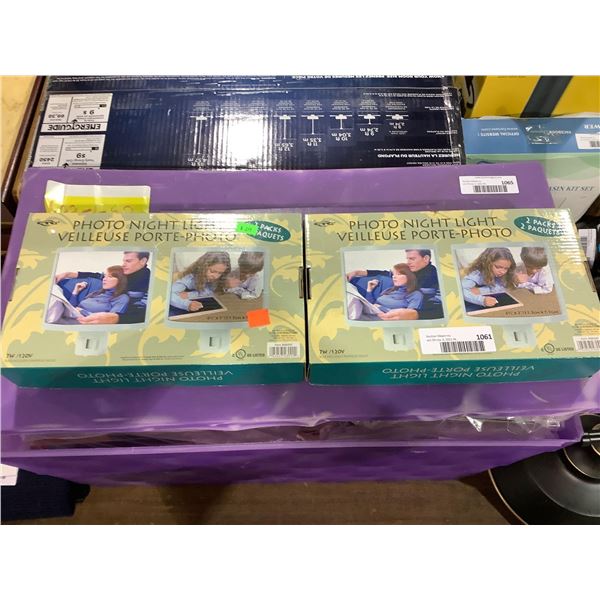 Customizable Photo Nightlight Kit 2 per box, 2 boxes