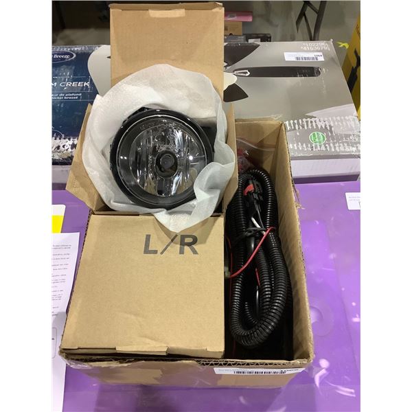 Fog Lights with Wiring Installation Kit