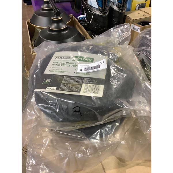 Hauss Mann Inflatable Hand Truck Tires, Set of 2