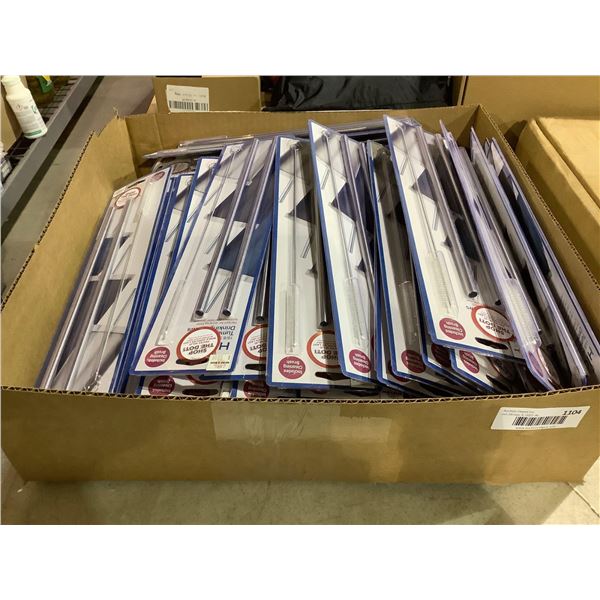 Box Lot HIC 18/8 Tumbler Drinking Straw Set with Cleaning Brush