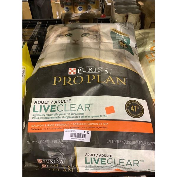 Purina Pro Plan Adult - Live Clear Cat Food 16 Lbs