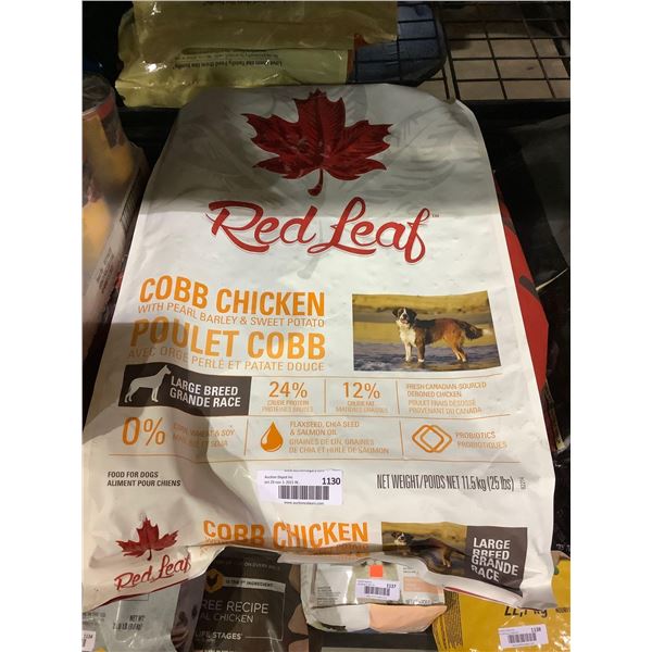Red Leaf Cobb Chicken Dog Food - 25 Lbs