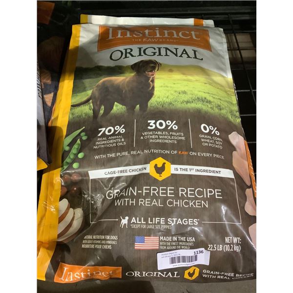 Instinct Original Chicken Dog Food - 22.5 Lbs