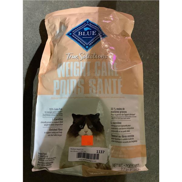 Blue Buffalo Weight Care Cat Food - 6 Lbs