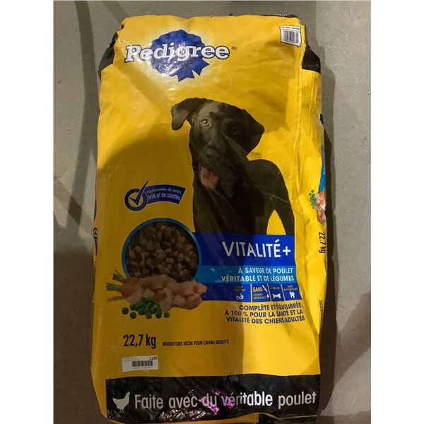 Pedigree Vitality+ Dog Food, Chicken with Vegetables - 22.7 Kg