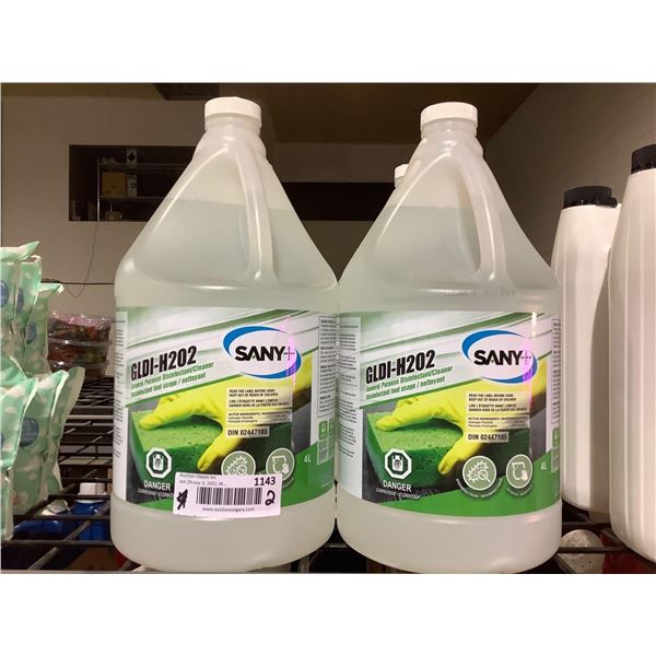 Sany+ General Purpose Disinfectant 2 X 4L