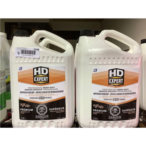 HD Expert Professional Heavy Duty Antifreeze 2 X 3.78L