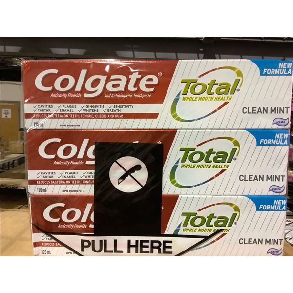 Colgate Total Toothpaste 6 X 120 ml