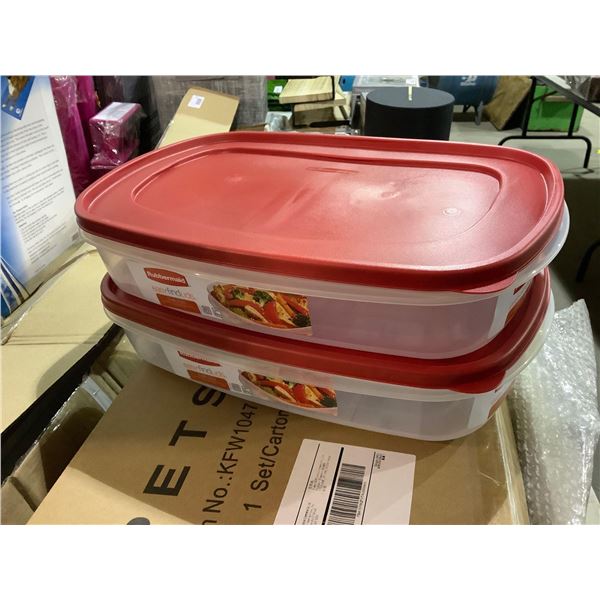 Rubbermaid Easy Find Lids 1.5 Gal X 2