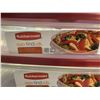 Image 2 : Rubbermaid Easy Find Lids 1.5 Gal X 2